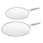 Set de 2 Tapas Anti Salpicaduras de 25 cm y 28 cm