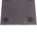 Juego De 6 Portavasos Cuadrados Gris