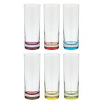 Juego De 6 Vasos Highball Multicolor