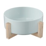 Ensaladera Con Base Blanco