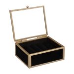 Joyero Penelope Negro 10X9X4Cm