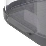 Mantequillera 5Five Gris Con Transparente