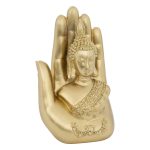 Figura Decorativa Mano con Buda