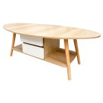 Mesa de Centro con Cajones