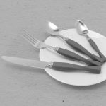 Juego de Cubiertos de Acero Inoxidable, 16 Piezas Torino-Gris Claro