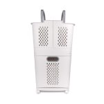 Cesta De Ropa Sucia 37X24X74 Cm Plastico