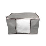 Bolsa Organizadora Gris 60X40X35 Cm De Tela