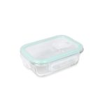 Contener Rectangular De Vidrio 370 Ml