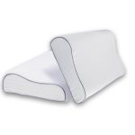 Almohada Cervical Grande Satin Body Cushion Blanco