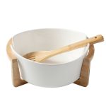 Jgo Ensaladera Alta C/Base Bn