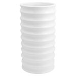 Florero Blanco Acabado Brillante Ceramica